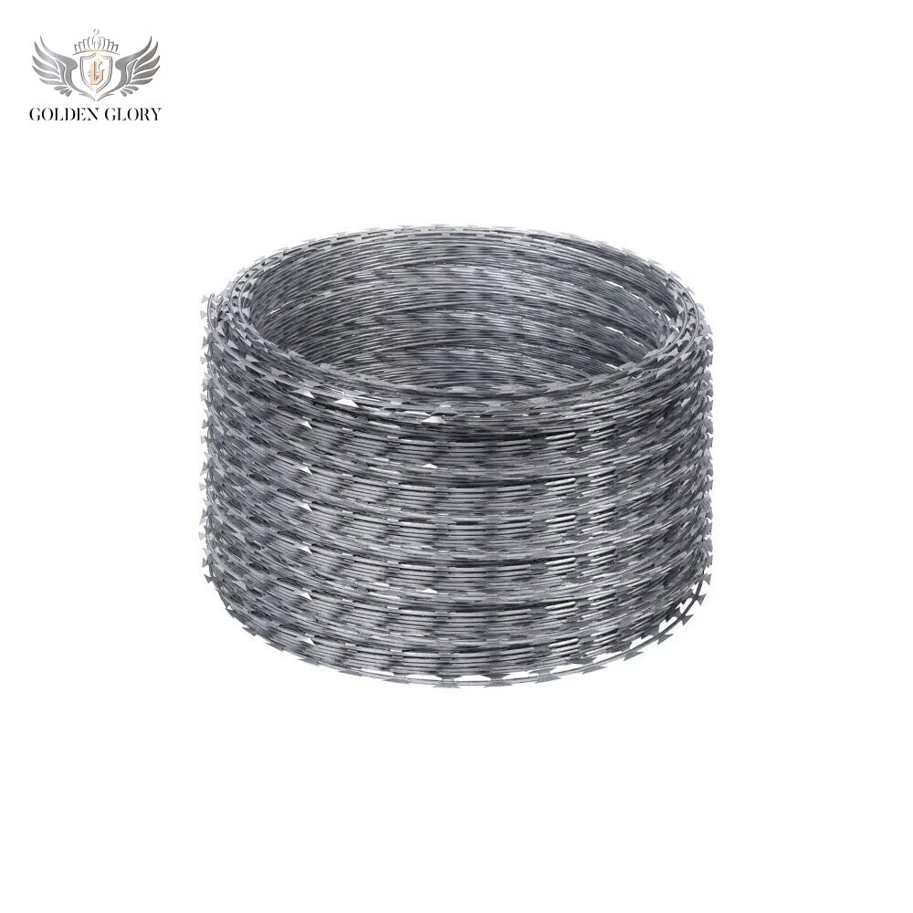 سلك شائك عالي السلامة للبيع الساخن مع حبل مسمار للحماية والسلامة