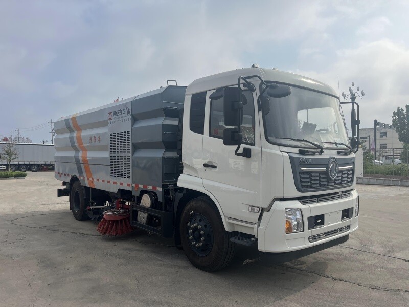 Camion balayeuse de route