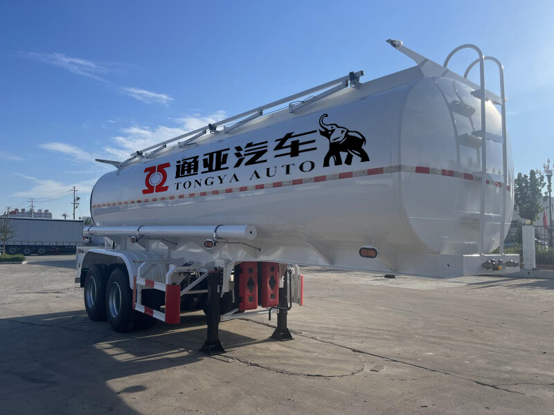 Semi-remorque citerne à carburant à 2 essieux