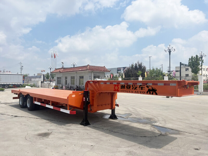 Semi-remorque surbaissée 30T