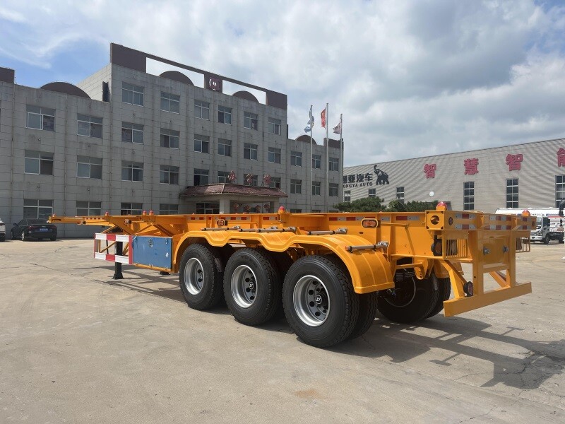 Semi-remorque squelette