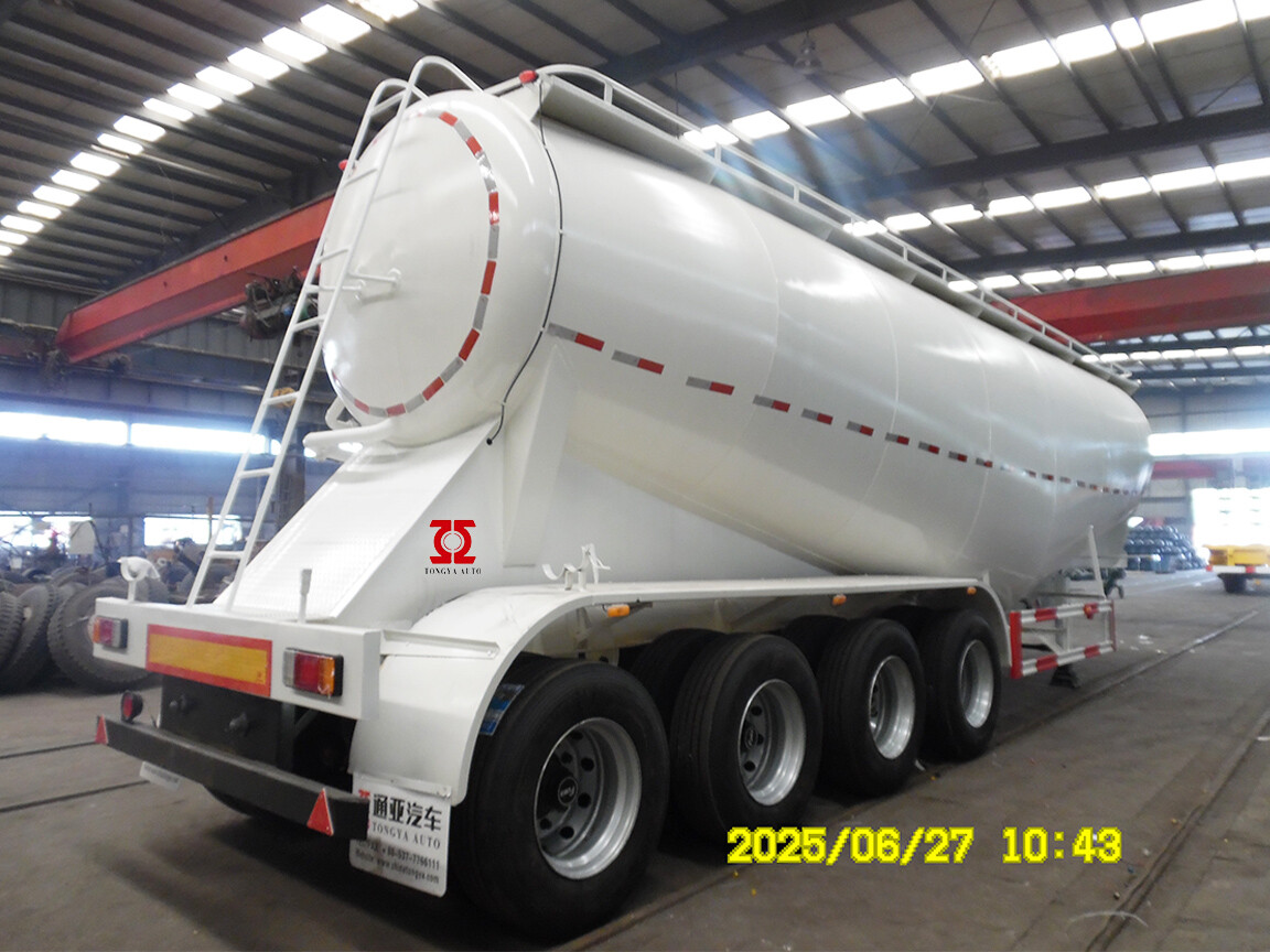 50m3 LARGE VOLUME POWDER BULK CEMENT TANKER SEMI TRAILER