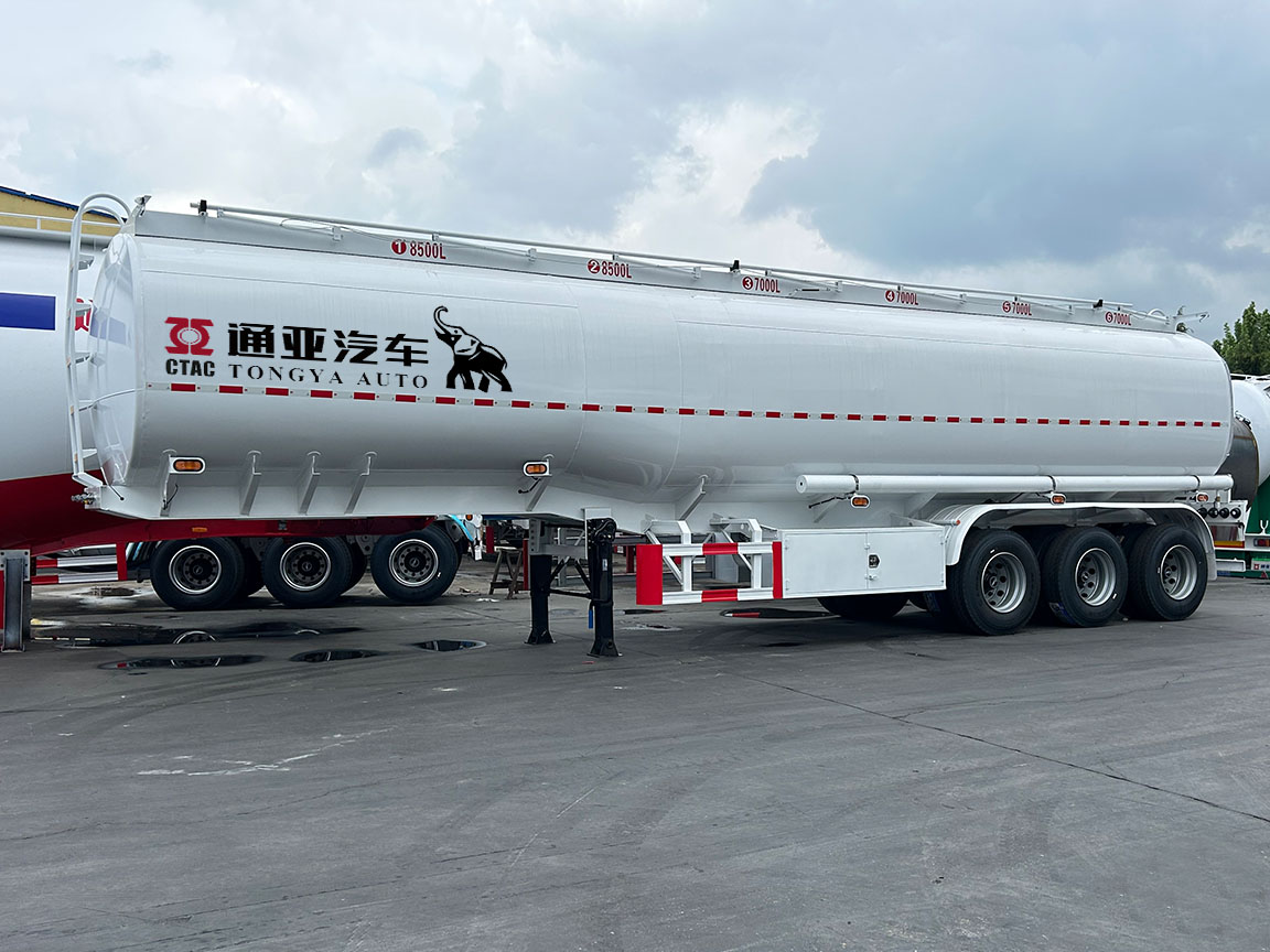 Semi-remorque pétrolière à 3 essieux à vendre, prix d'usine