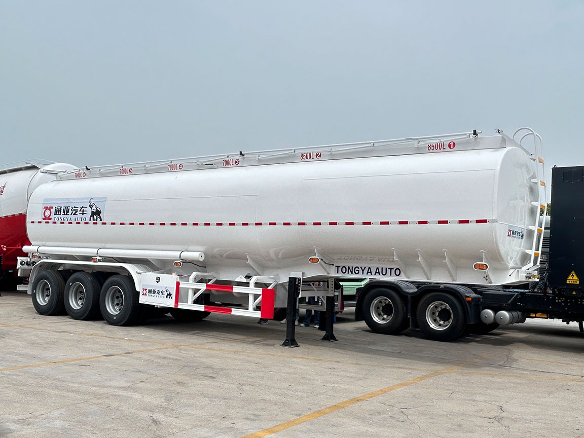 Semi-remorque pétrolière à 3 essieux à vendre, prix d'usine