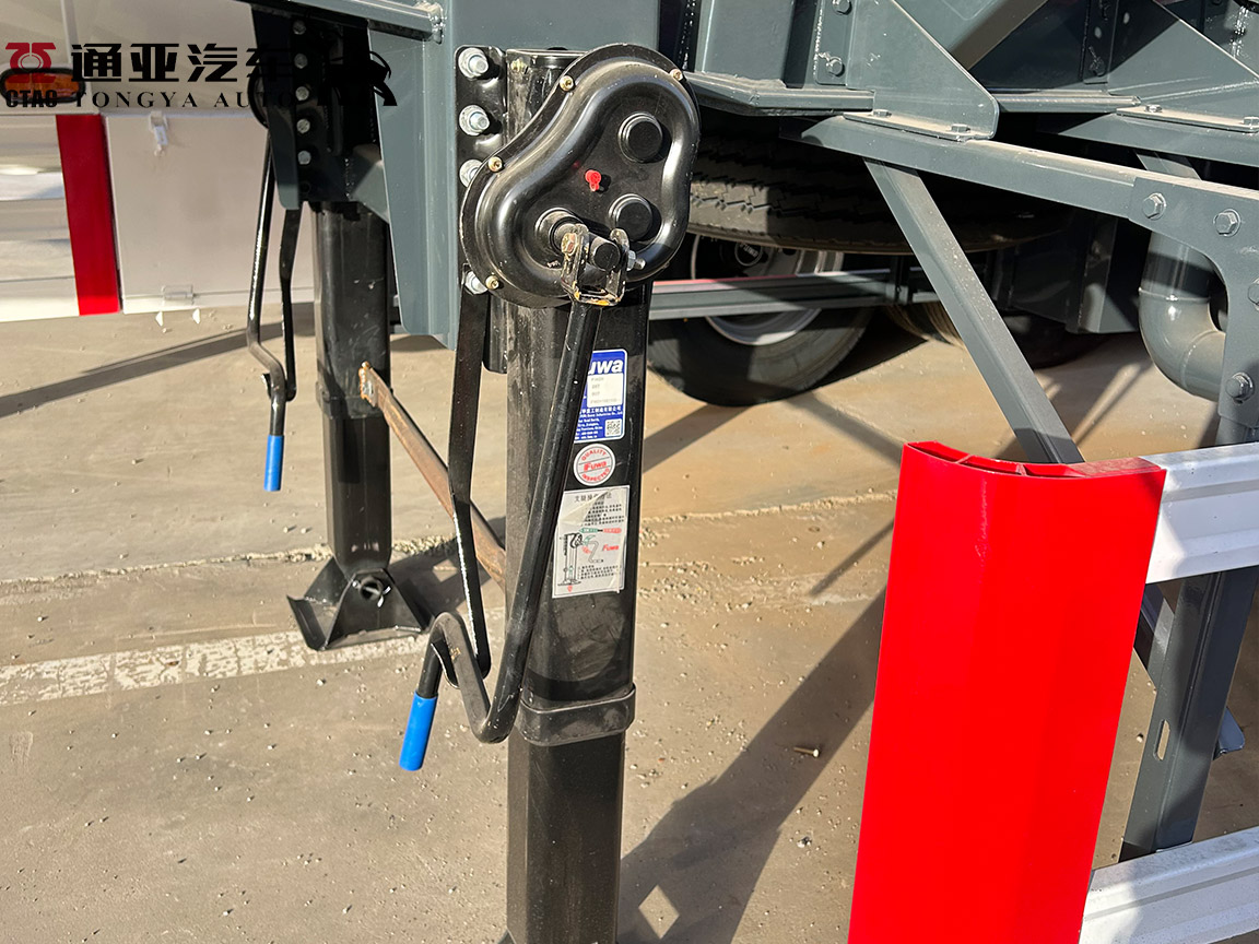 Citerne à carburant en aluminium semi-remorque