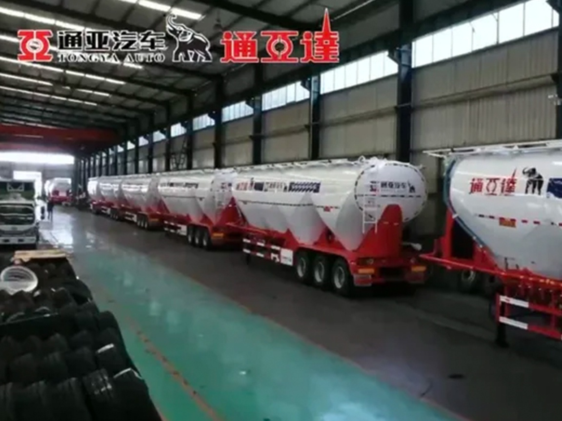 Les semi-remorques citernes à poudre sont les camions les plus vendus en Chine depuis plus de 10 années consécutives.