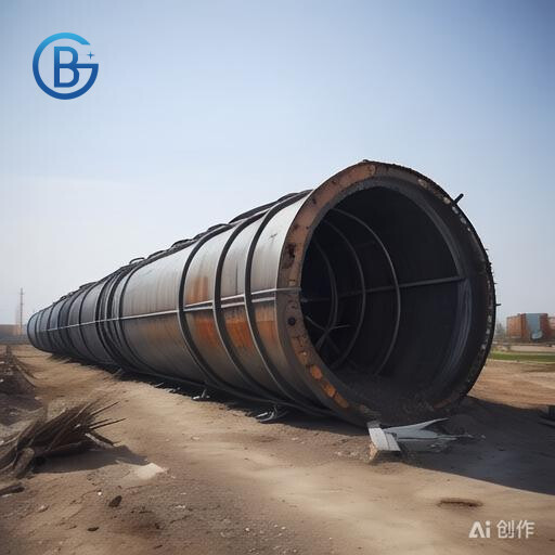 Carbon Tube Structure Steel Piling Pipe With Pile Shoes Ssaw Steel Pipe