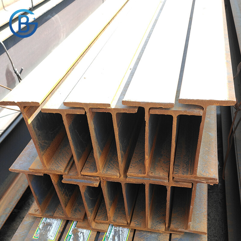 I Beam Hot rolled Iron Carbon Steel Welded I-beam structural steel standard length for construction Factory direct sale