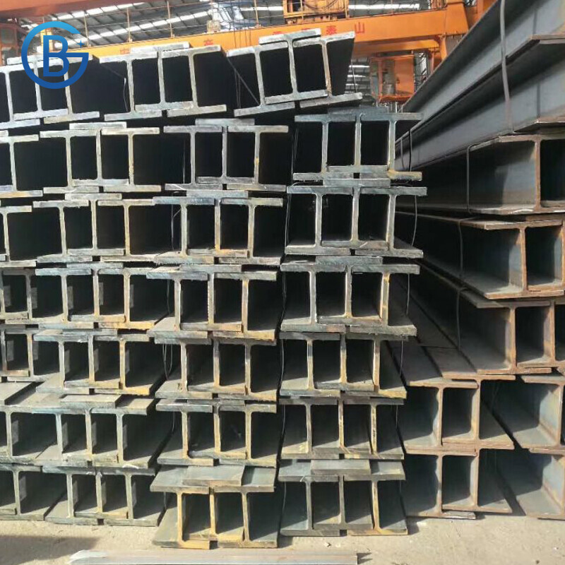 I Beam Hot rolled Iron Carbon Steel Welded I-beam structural steel standard length for construction Factory direct sale