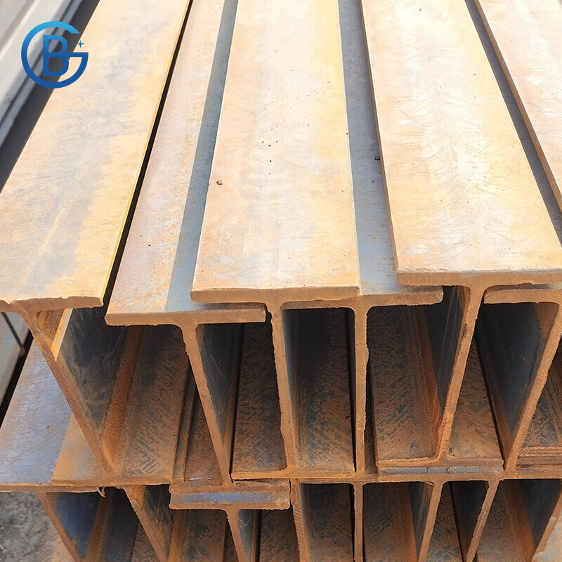 I Beam Hot rolled Iron Carbon Steel Welded I-beam structural steel standard length for construction Factory direct sale