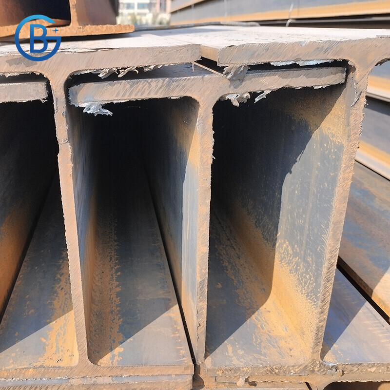 I Beam Hot rolled Iron Carbon Steel Welded I-beam structural steel standard length for construction Factory direct sale