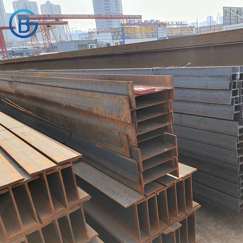 I Beam Hot rolled Iron Carbon Steel Welded I-beam structural steel standard length for construction Factory direct sale