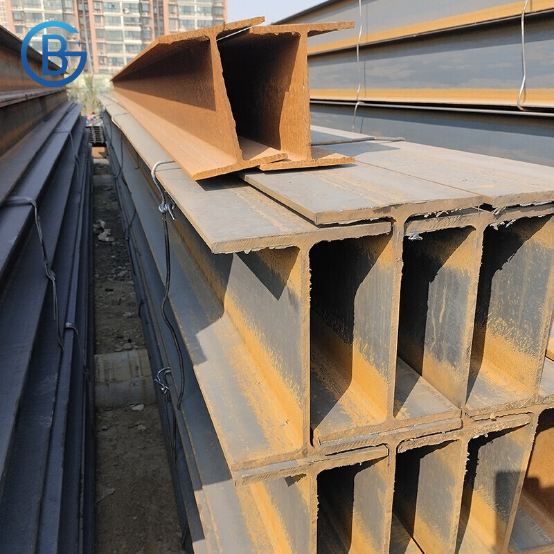 I Beam Hot rolled Iron Carbon Steel Welded I-beam structural steel standard length for construction Factory direct sale