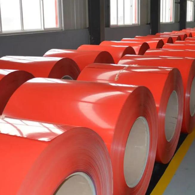 Red Color Coated Roll