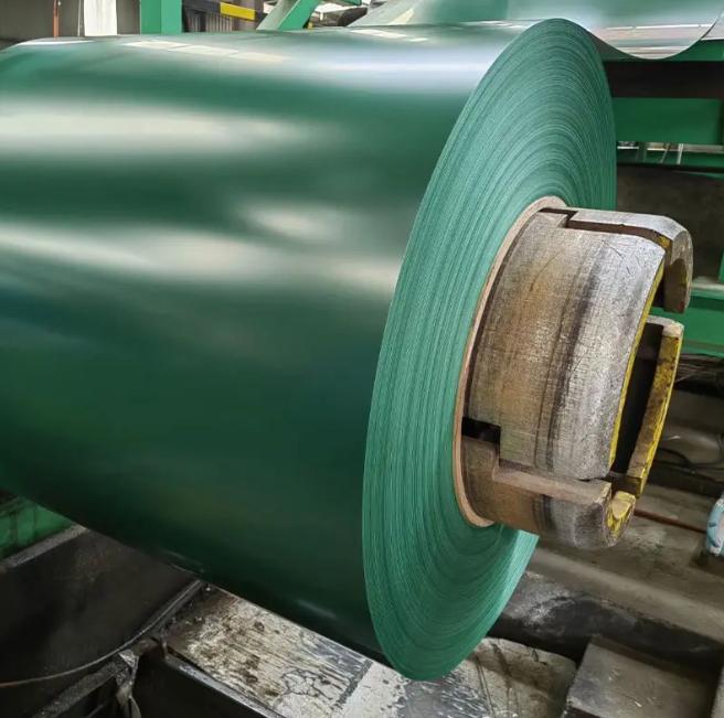 Green Color Coated Roll