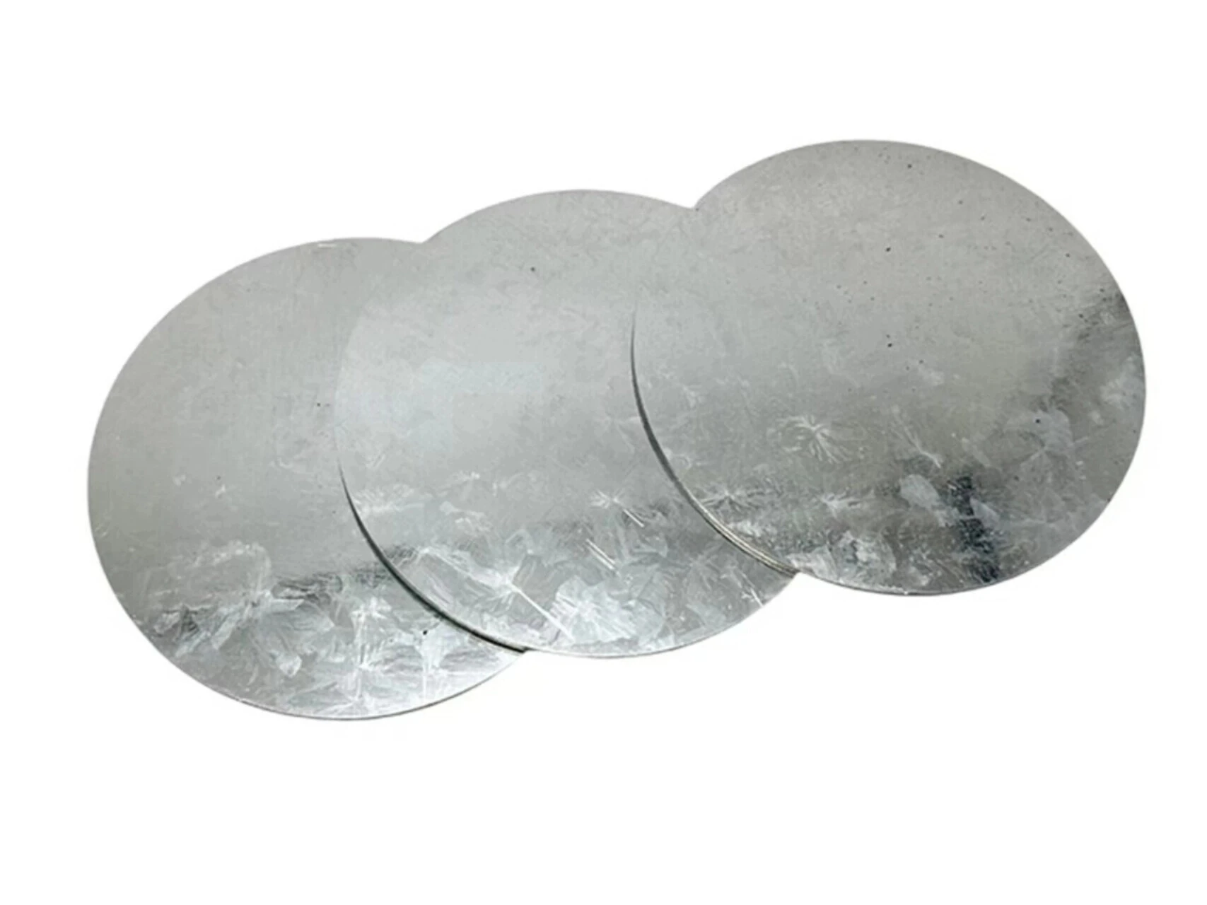 China Wholesale Galvanized Round Plate 0.4mm Metal Galvanized Plate Z121-Z180