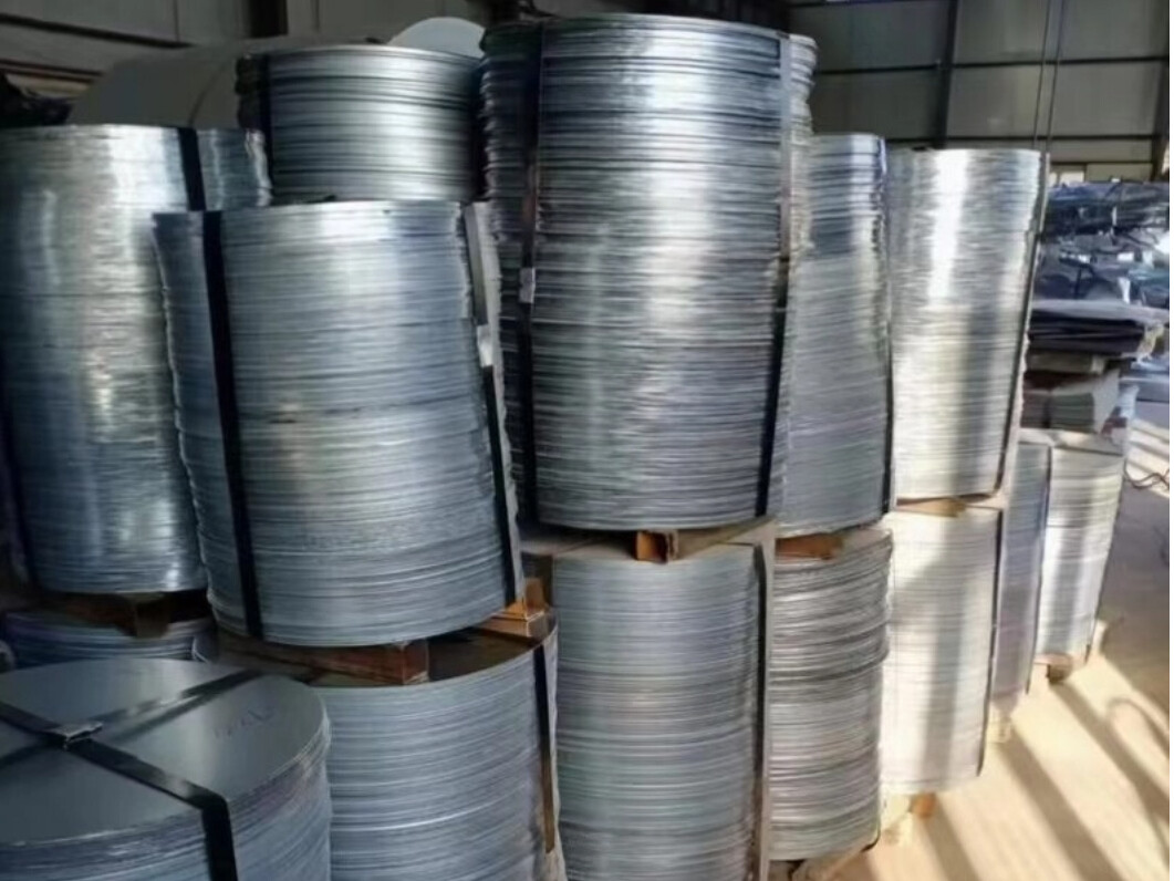 China Wholesale Galvanized Round Plate 0.4mm Metal Galvanized Plate Z121-Z180