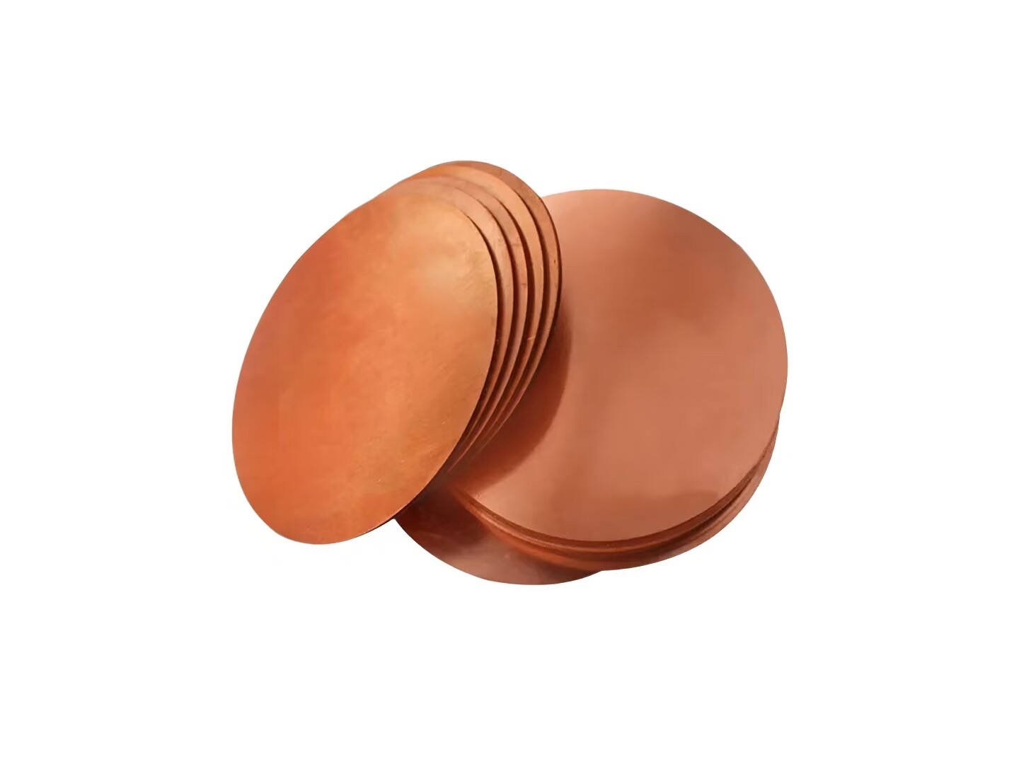 99.9% purity T2 TU1 C11000 copper-ETP high conductivity copper disc CW004A 2.0065 round copper sheet