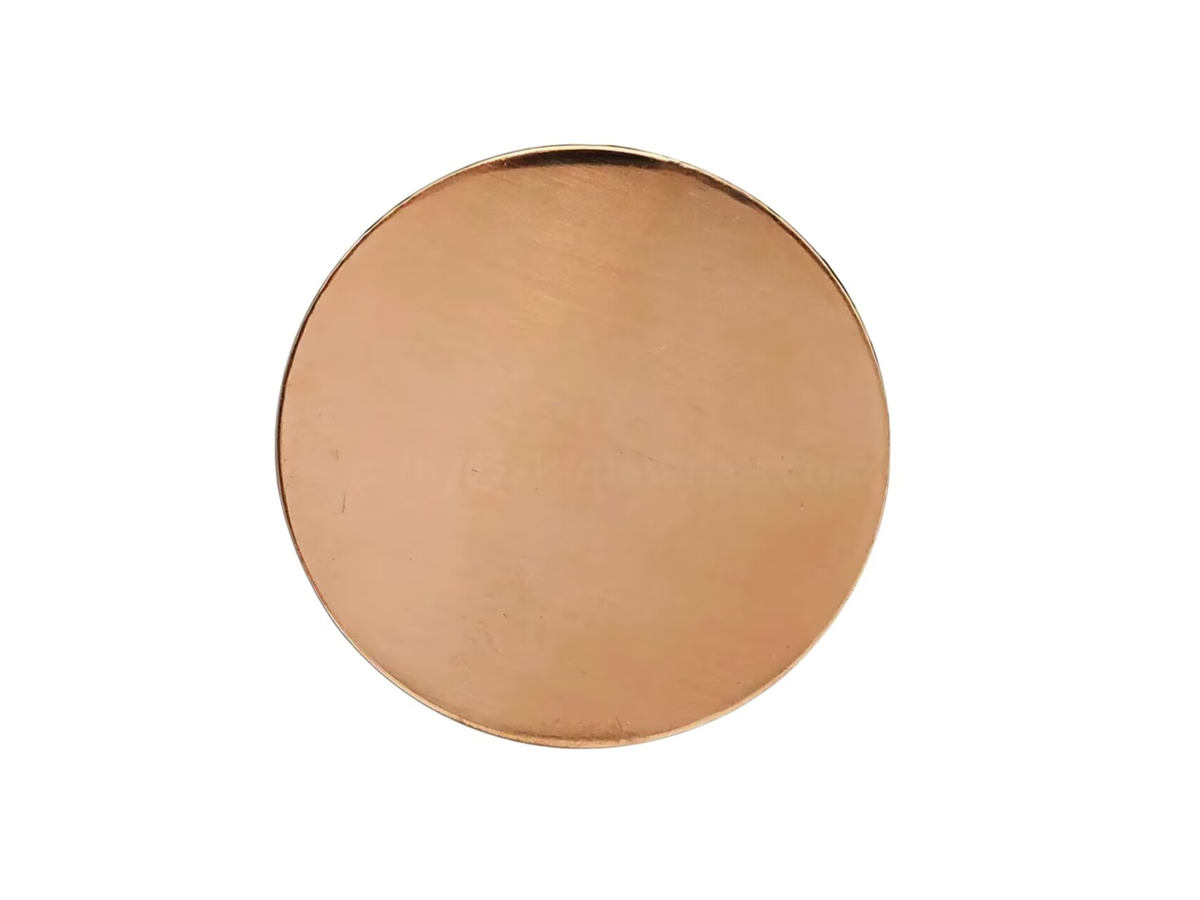 Solid Pure Copper Disc Round Sheet Plate Metal Gasket Thick 0.5-5mm Dia 10-200mm