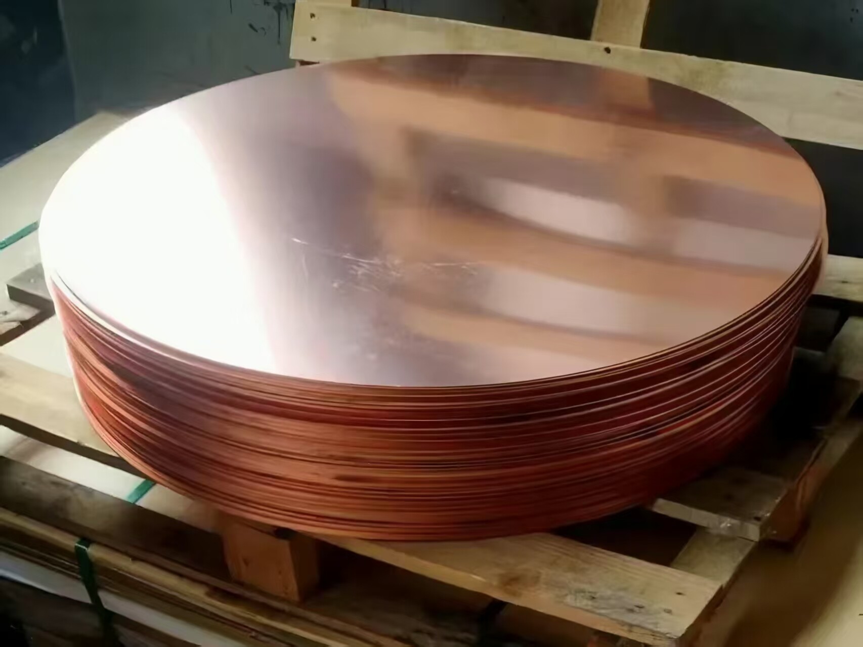99.9% purity T2 TU1 C11000 copper-ETP high conductivity copper disc CW004A 2.0065 round copper sheet