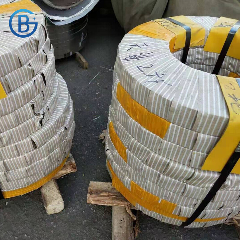 ASTM AISI SUS SS 201 202 301 304 304L 309S 316 316L 409 410S 410 Stainless Steel Strips / Belt / Band / Coil / Foil