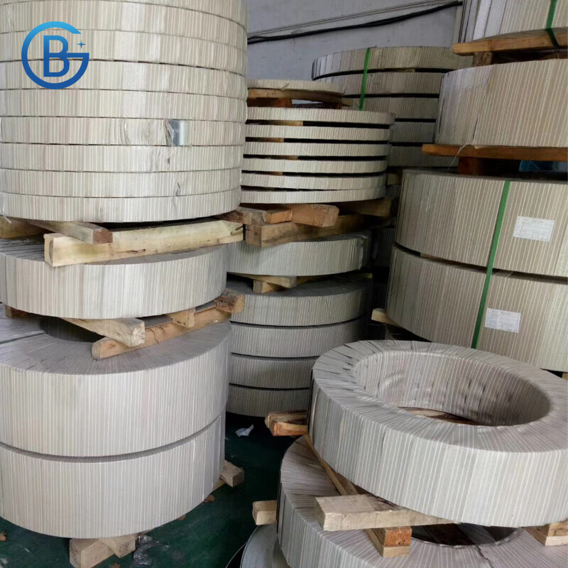 ASTM AISI SUS SS 201 202 301 304 304L 309S 316 316L 409 410S 410 Stainless Steel Strips / Belt / Band / Coil / Foil