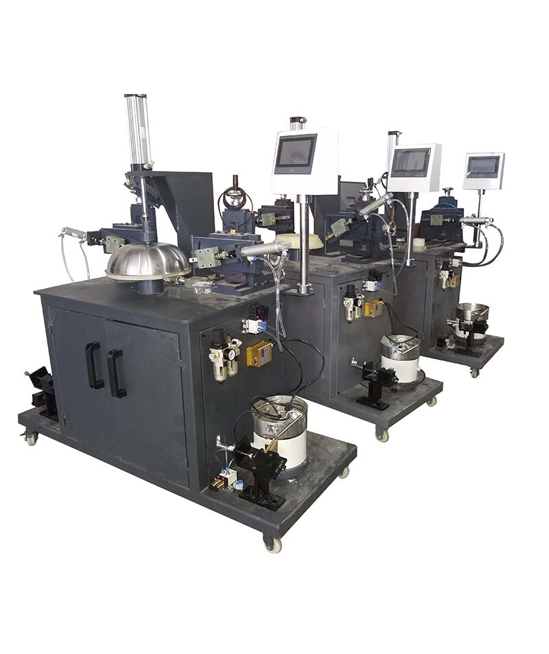 Automatic welding production line