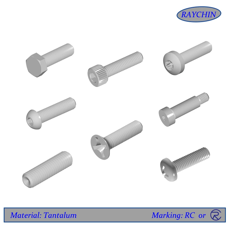 Tantalum  Screws