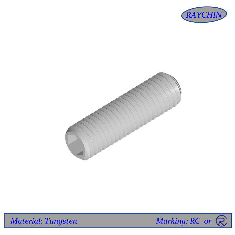 Tungsten Set Screws Tungsten Set Screws