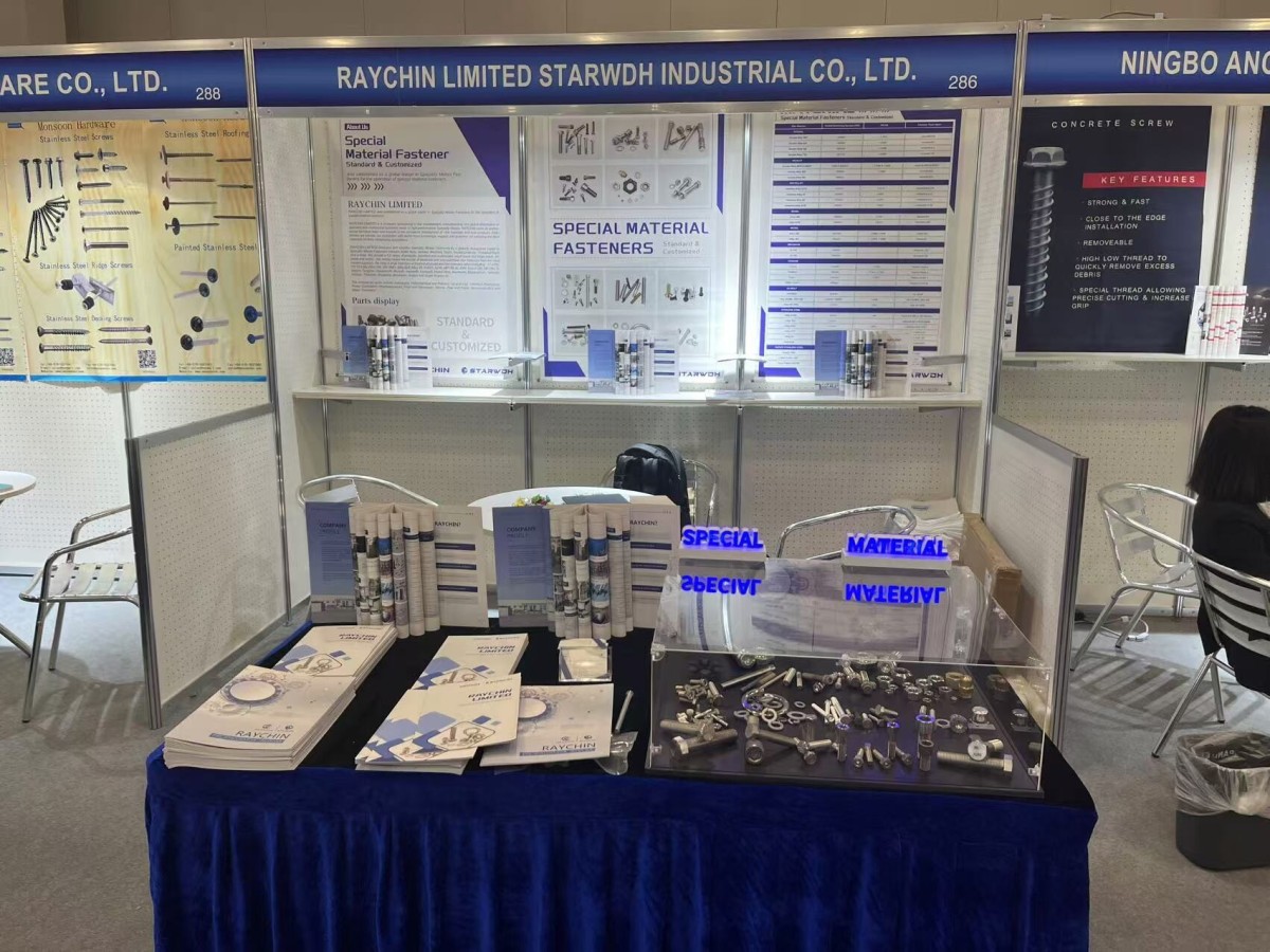 RAYCHIN at Fastener Fair Las Vegas