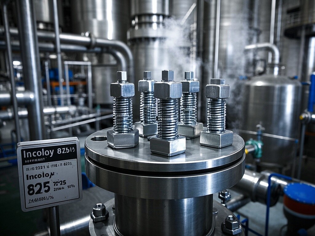 Specific applications of nickel-based alloy fasteners in oil, gas and chemical industries