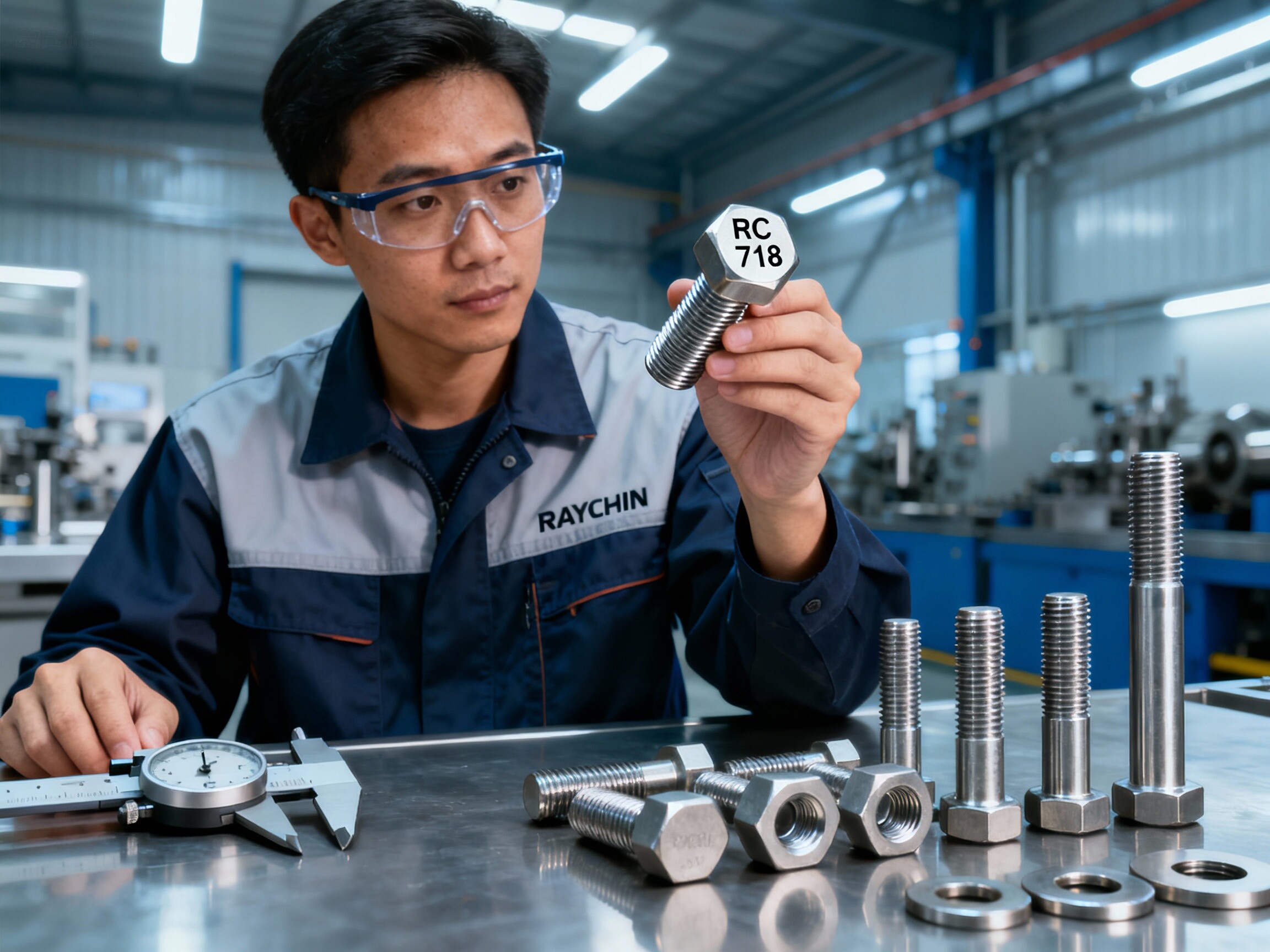 Professional Inconel Bolts Supplier - RAYCHIN LIMITED | High-Quality Inconel 718 Bolts & Fasteners