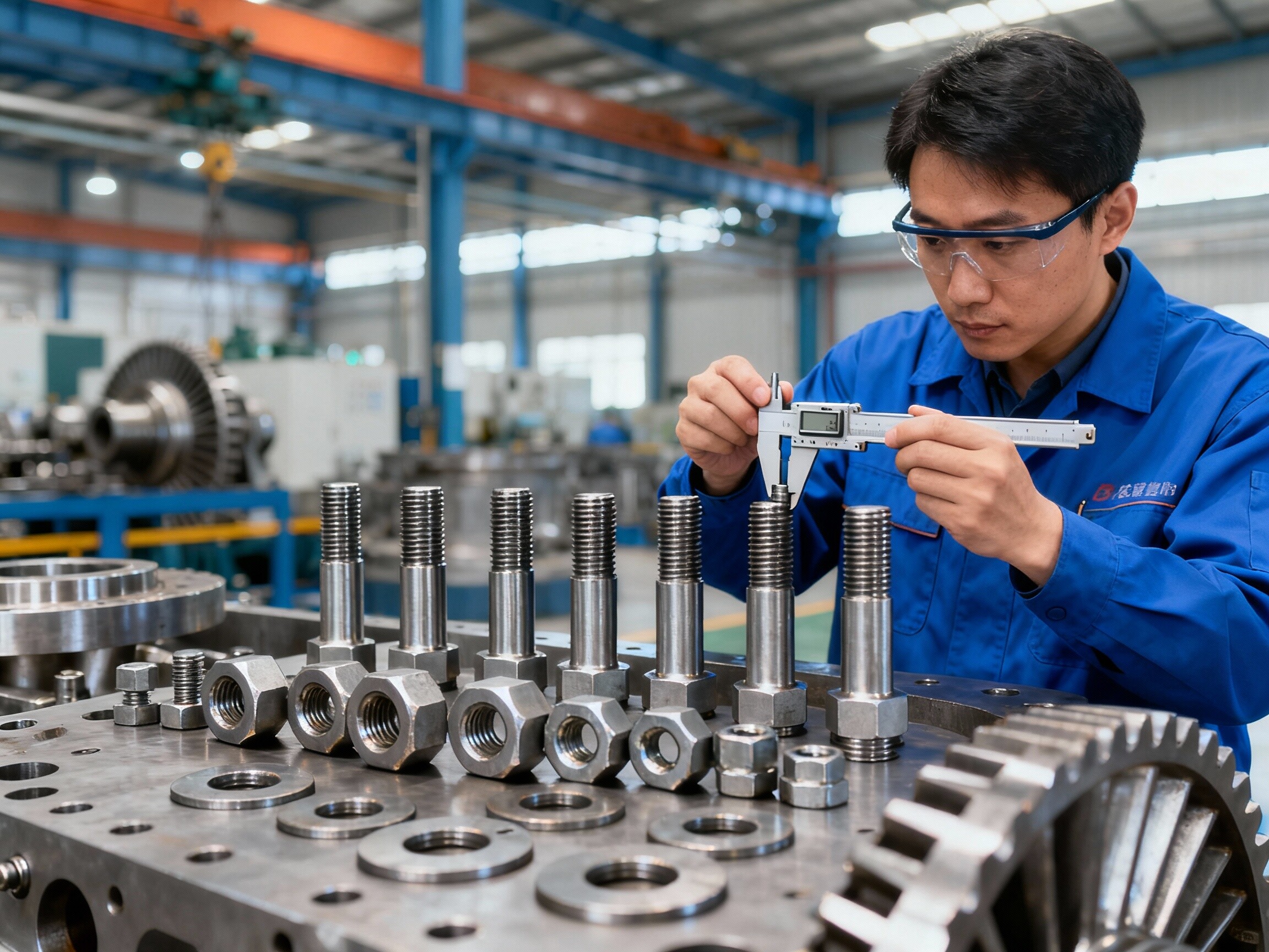 Steam Turbine Fasteners: A Comprehensive Guide to Classifications, Materials, Applications, and Quality Control