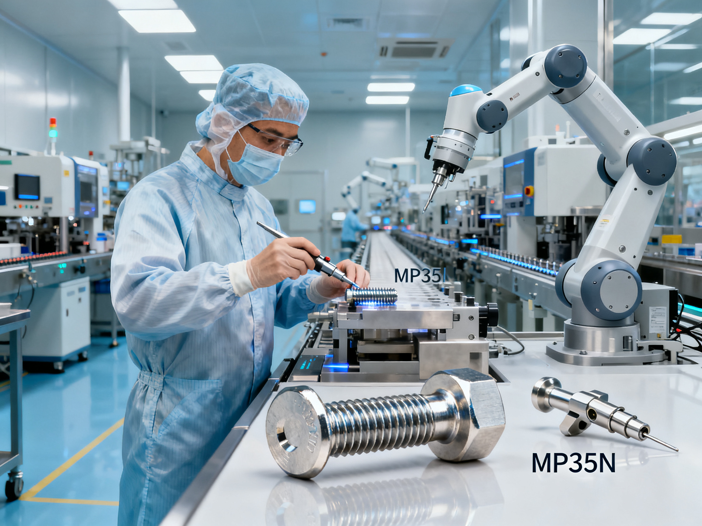The Role of MP35N Fasteners in Medical Device Manufacturing