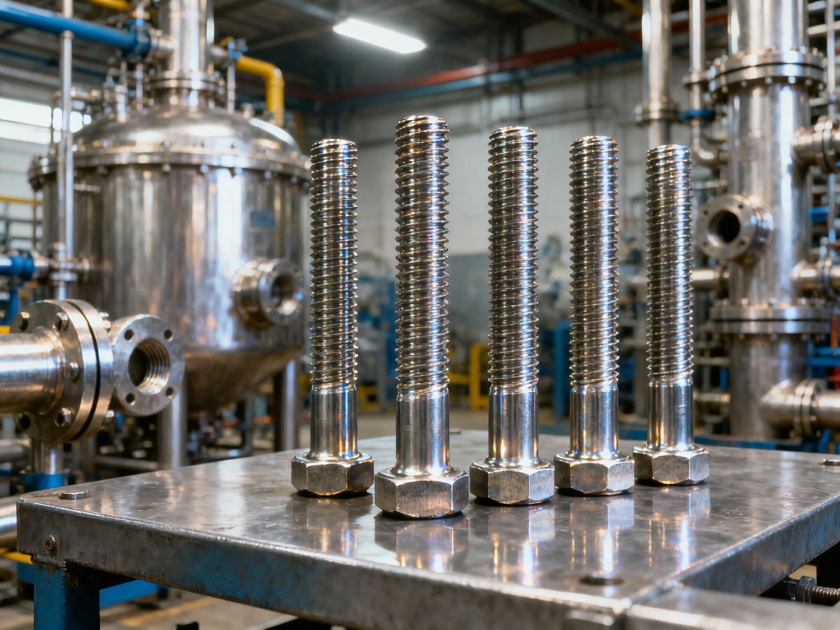 What Makes Monel Threaded Rods Critical in High-Stress Chemical Plant Installations