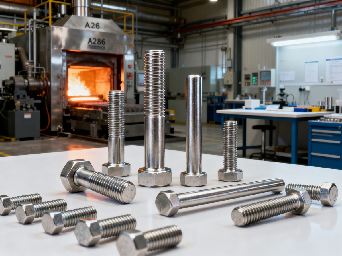 How Heat Treatment Affects A286 Stainless Steel Fasteners’ Strength