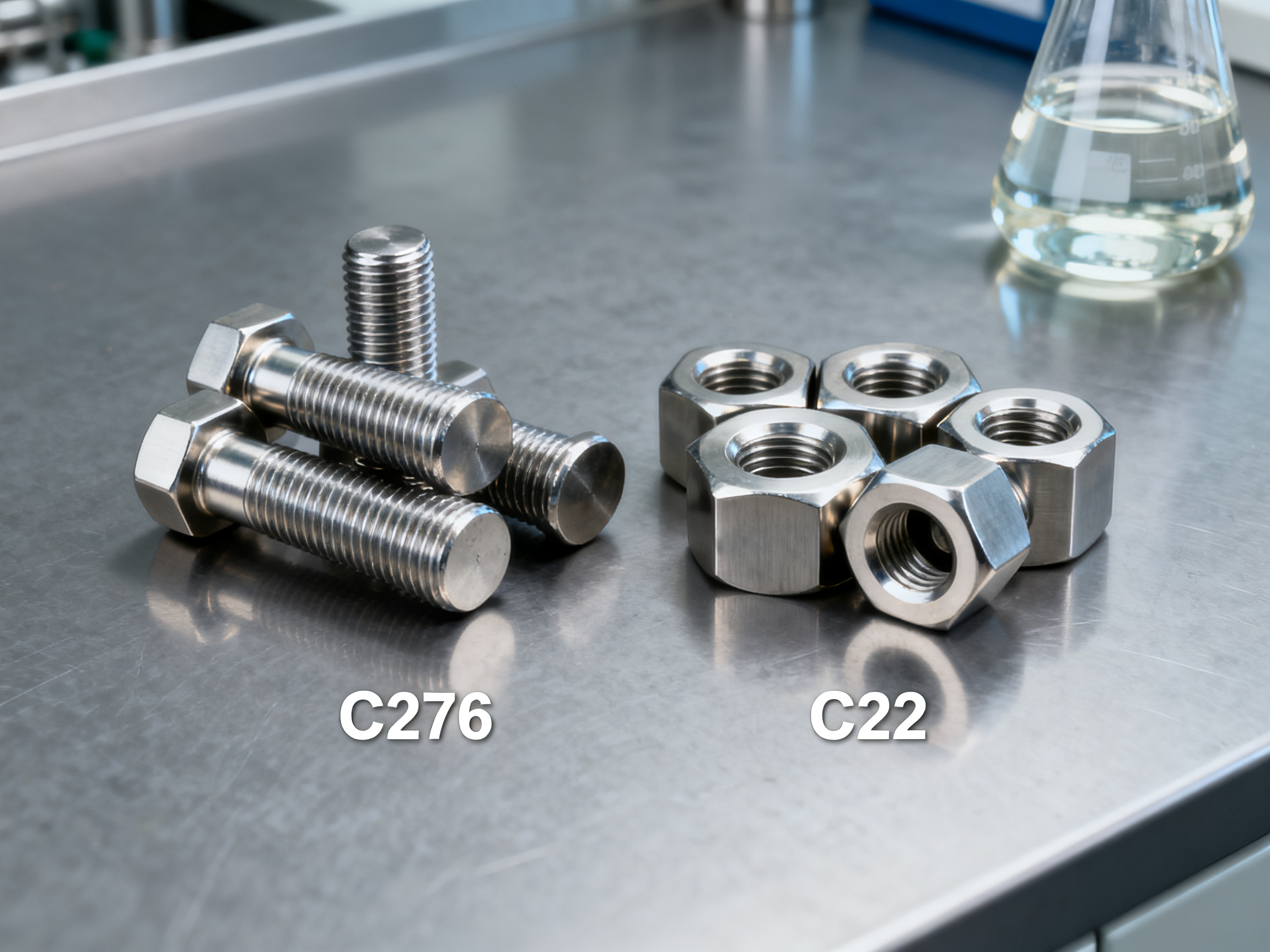 Hastelloy C276 vs C22 Fasteners: Which Alloy is Right for Your Corrosive Environment?
