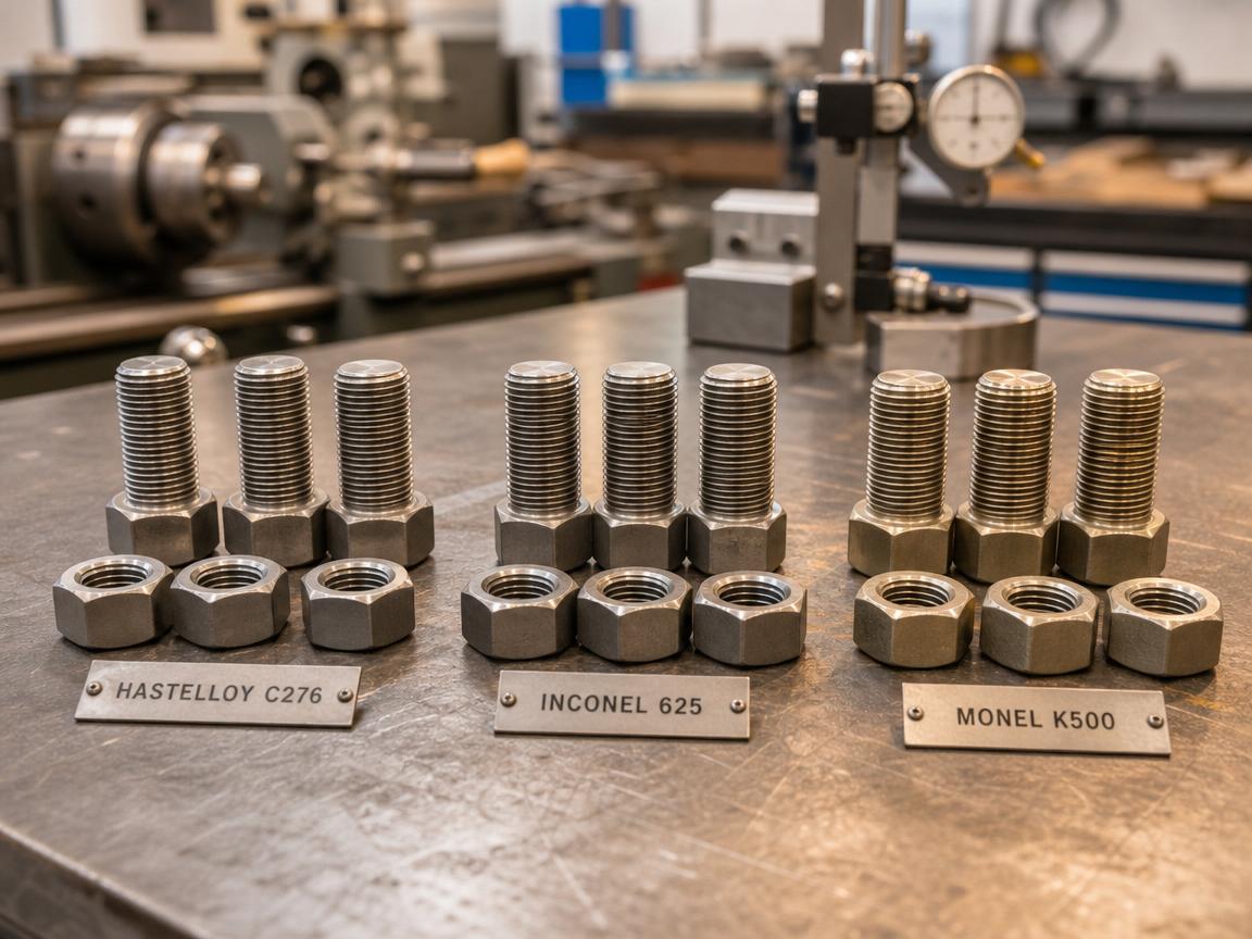 Hastelloy vs Inconel, Monel, Duplex & Titanium: The Ultimate Fastener Material Comparison