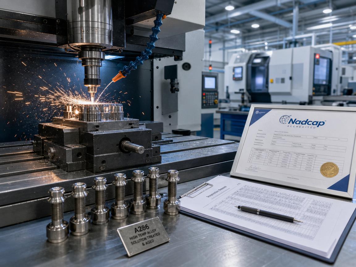 A286 Fasteners in Aerospace and Industrial Gas Turbines: Meeting AMS 5737 and NADCAP Standards