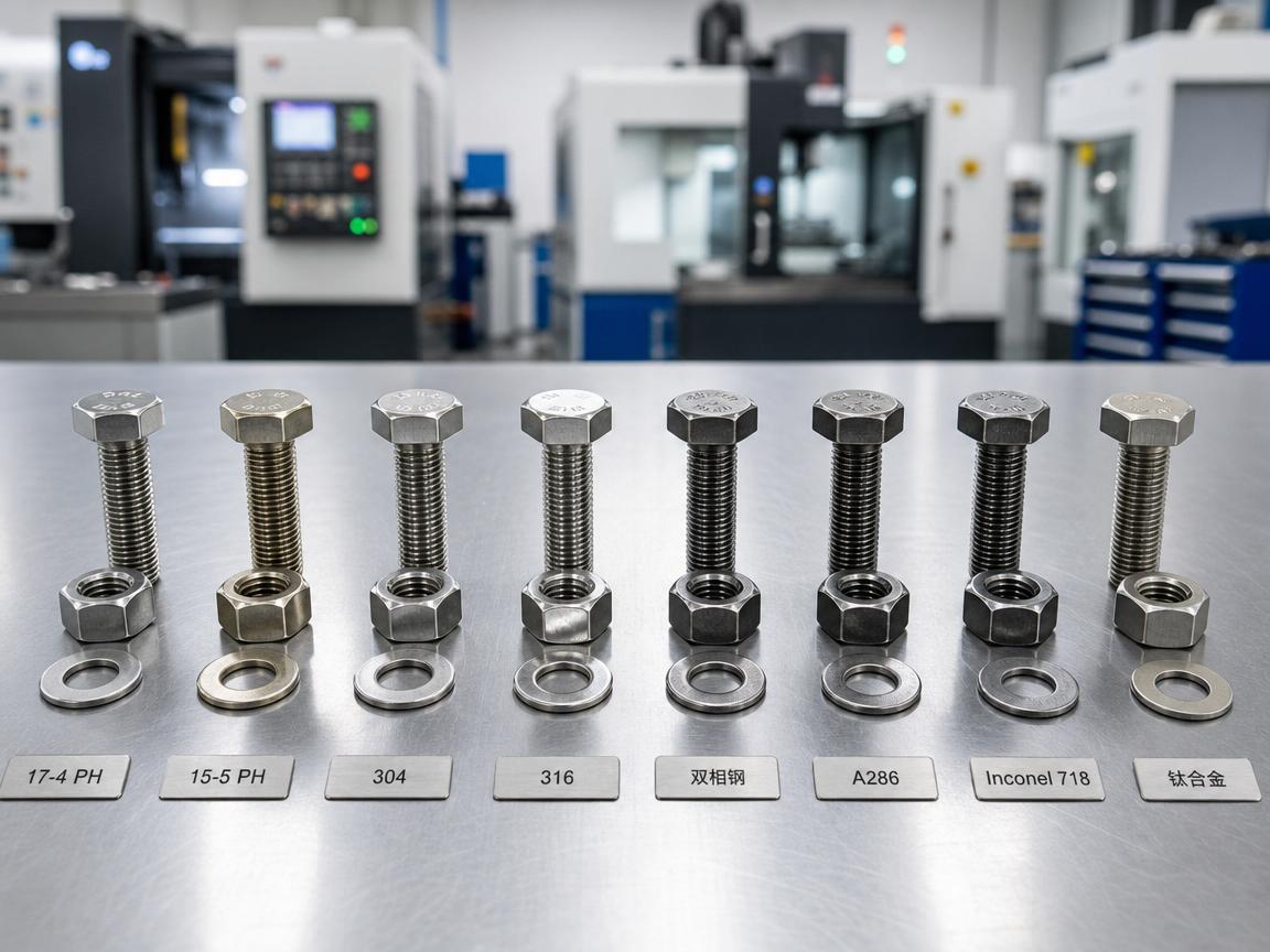 17‑4 PH vs 15‑5 PH, 304, 316, Duplex, A286, Inconel 718, Titanium & More: The Ultimate Fastener Showdown