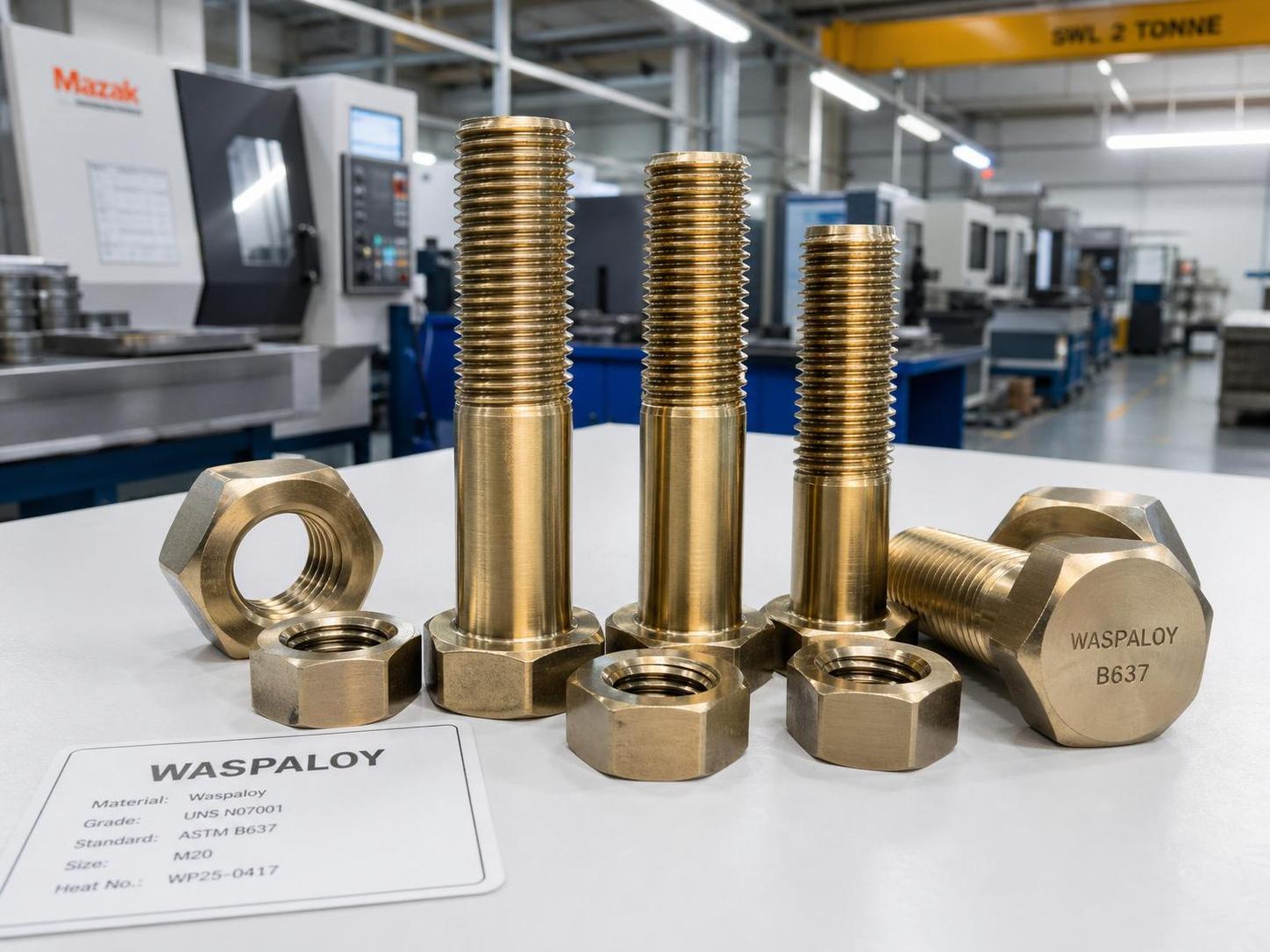 Waspaloy vs Inconel 718, 625, MP159, A286 & More: The Ultimate High-Temperature Fastener Showdown