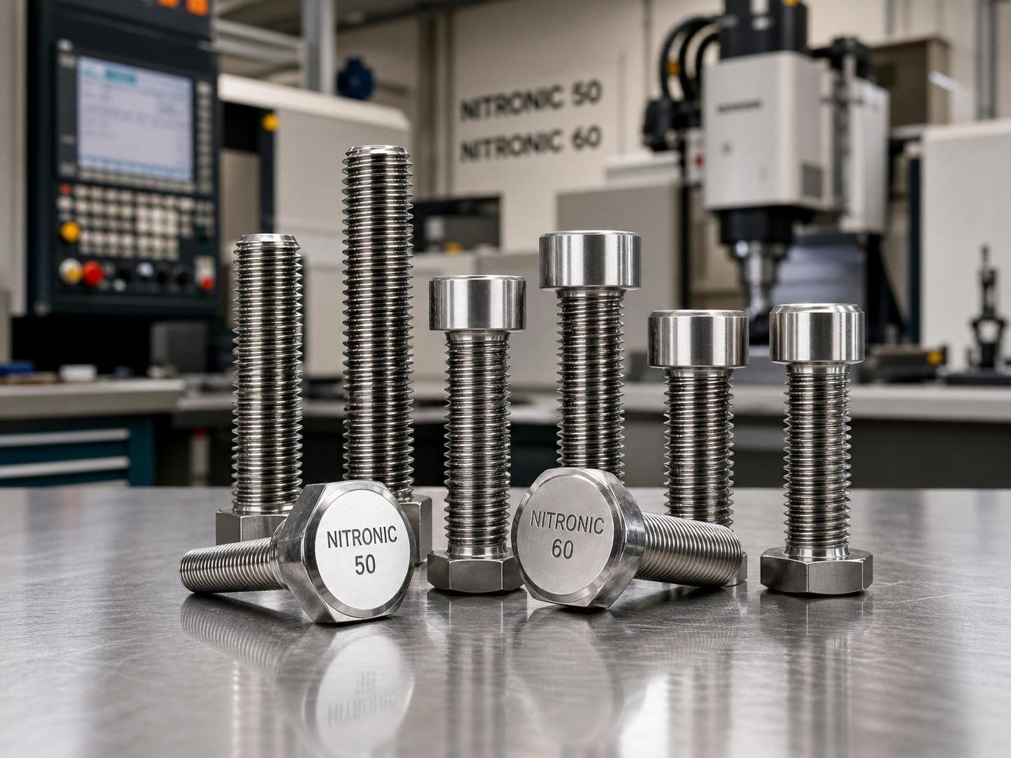 Nitronic Fasteners: Understanding Nitronic 50 and Nitronic 60, Their Chemistry, Properties, and Applications Nitronic Fasteners: Understanding Nitronic 50 and Nitronic 60, Their Chemistry, Properties, and Applications