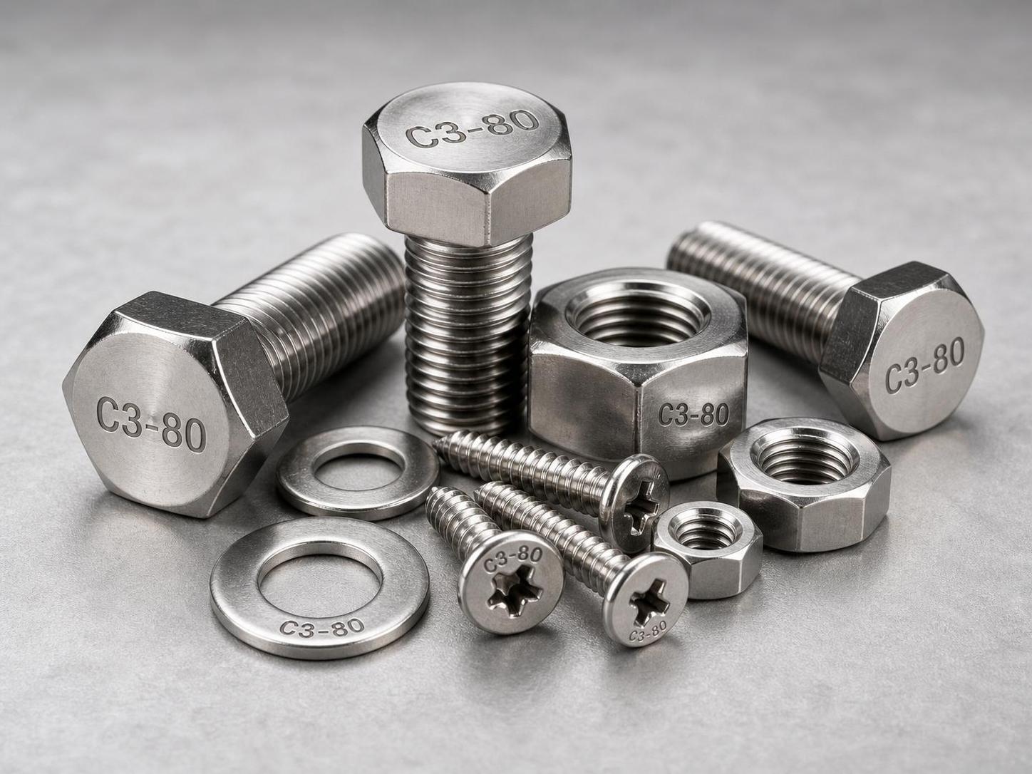 C3‑80 Fasteners: Understanding Martensitic Stainless Steel Bolts, ISO 3506, and the C3 Grade