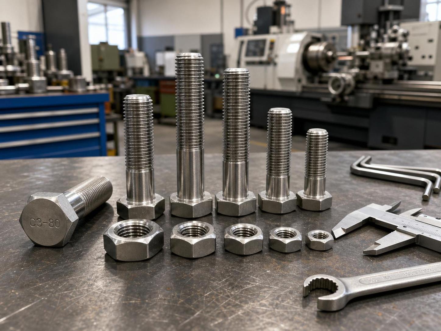 C3‑80 Fasteners: Complete Technical Data – Tensile Strength, Hardness, Torque, Heat Treatment & More