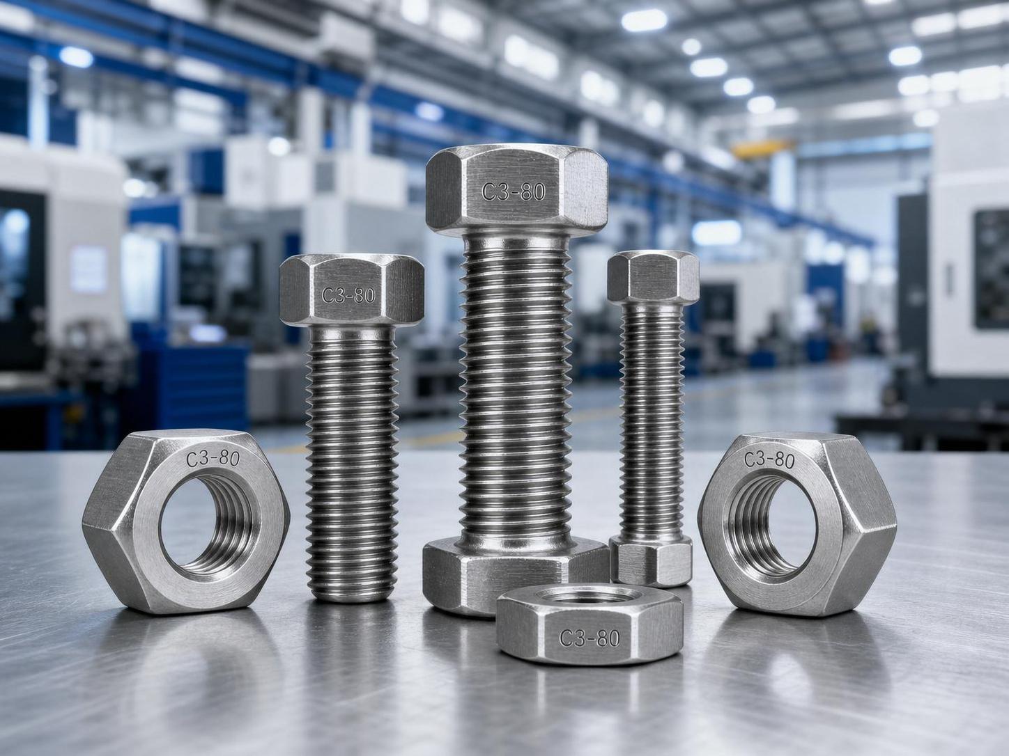 C3‑80 Fasteners: Applications, Selection, and Comprehensive Comparison with A2‑70, A4‑80 & More