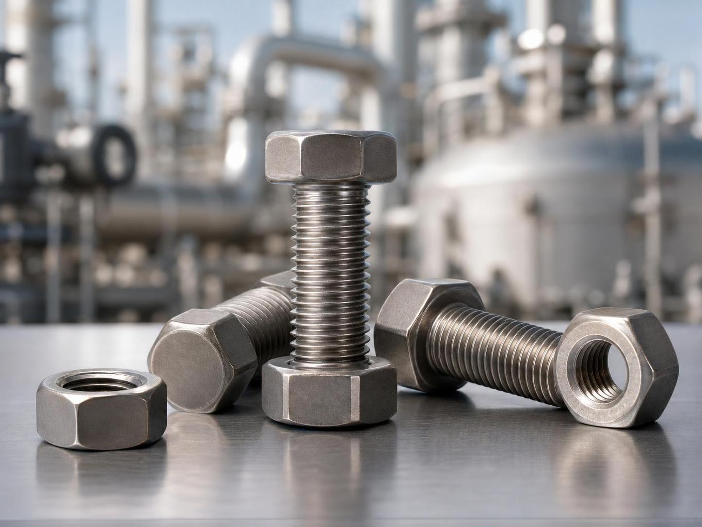 Alloy 20 Fasteners for Critical Acid Environments: Chemical Processing, Pharmaceuticals, Food & Beyond Alloy 20 Fasteners for Critical Acid Environments: Chemical Processing, Pharmaceuticals, Food & Beyond