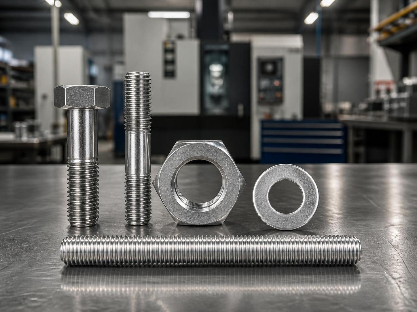 Incoloy Fasteners: Hex Bolts, Studs, Nuts, Washers & Threaded Rod in 800, 825, 925 & More