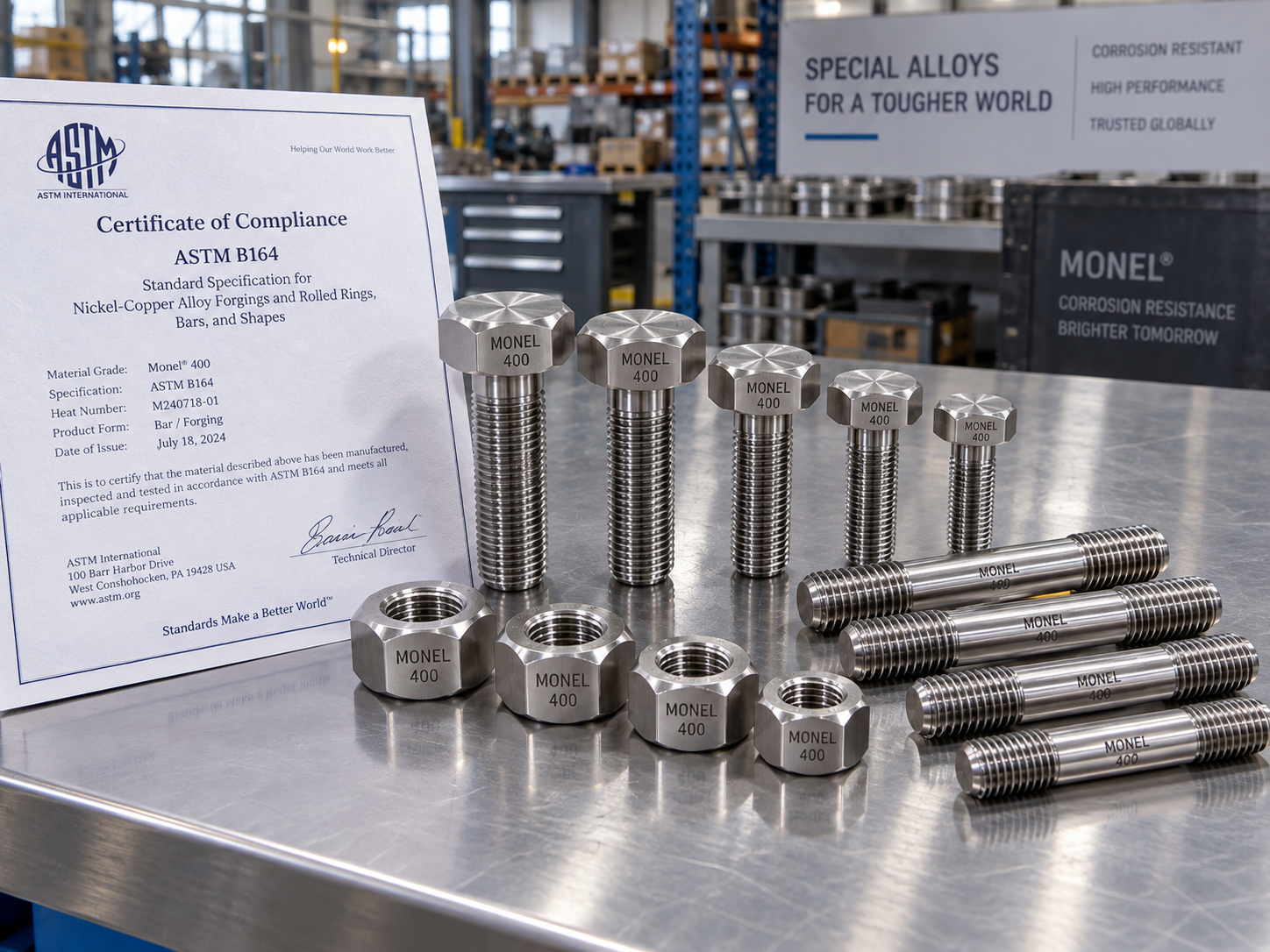 Monel Fasteners – The Complete Guide to Nickel-Copper Alloy Bolts, Nuts & Studs Monel Fasteners – The Complete Guide to Nickel-Copper Alloy Bolts, Nuts & Studs