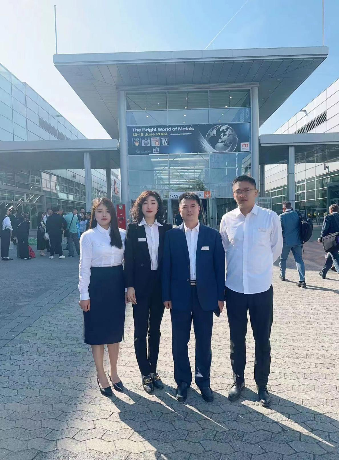 펜게르다, '독일 주조 전시회' 참가, '중국 주조'도 '서클 밖'으로 성공