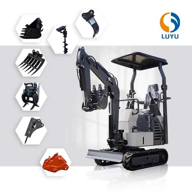 Models and categories of Luyu excavators